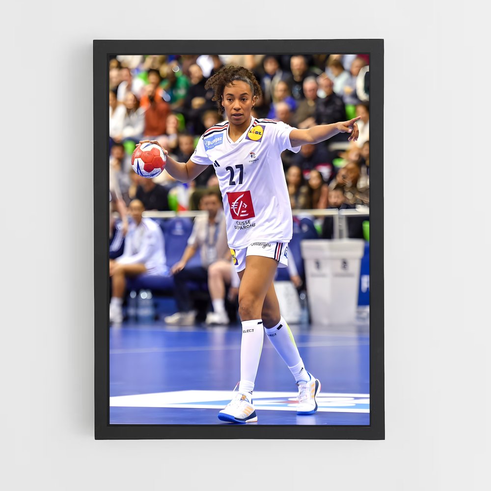 Poster Service Volley – affiche Handball (vue 2)